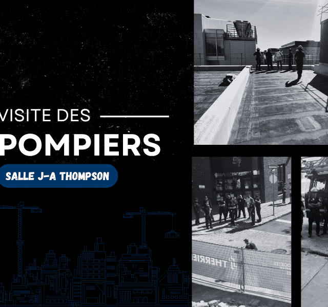 Visites des pompiers Salle J-A Thompson