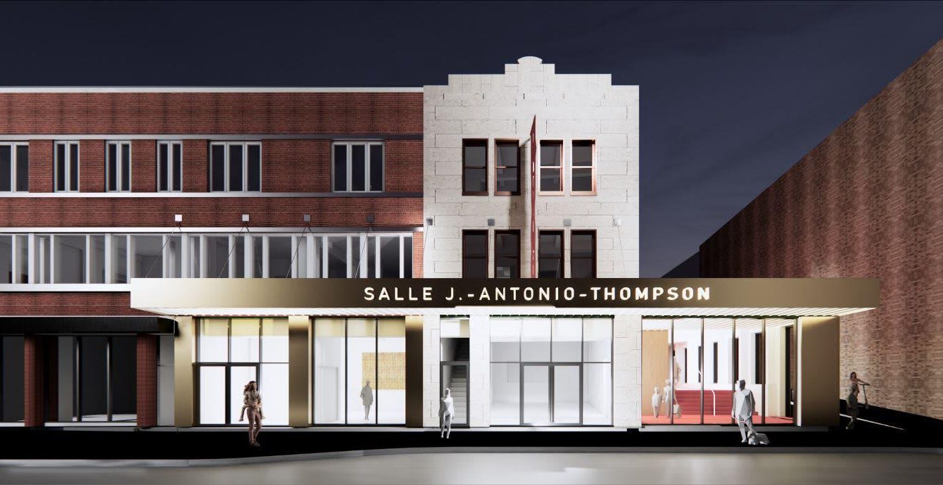 Salle J.-A Thompson en devenir Salle J.-A Thompson en devenir